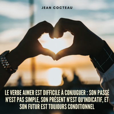 aimer, difficile, conjuger